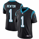 Nike Carolina Panthers #1 Cam Newton Black Team Color NFL Vapor Untouchable Limited Jersey,baseball caps,new era cap wholesale,wholesale hats